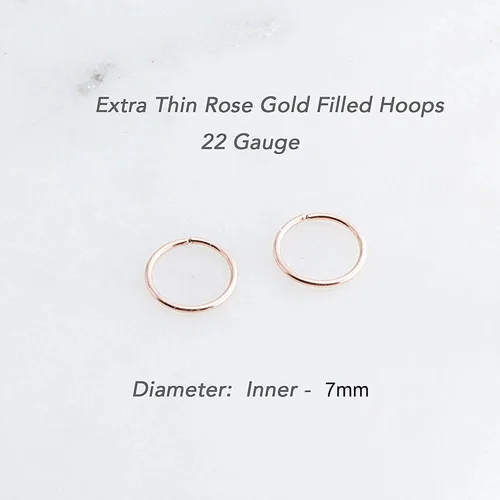 Miniatura 40 de Aretes de aro dorados y plateados para cartílago, nariz, tabique, oreja, hélix, tragus, joyería para mujer, hipoalergénicos, pequeños aros
