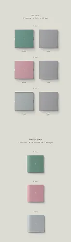 Miniatura 2 de FML Seventeen Album [A+B+C ver. Juego completo]+Beneficios de pre-pedido+planificador digital inspirado en BolsVos K-POP, paquete de calcomanías