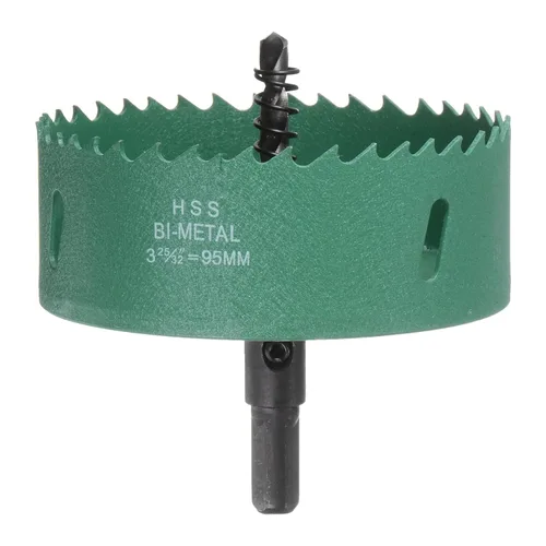 Miniatura 12 de HARFINGTON Sierra de agujero bimetálica de 2.165 in (2-3/16 ") M42 HSS (acero de alta velocidad) Sierra de agujero cortador de broca para madera