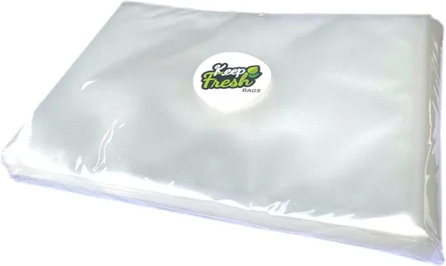 Keep Fresh - Bolsas selladoras al vacío de 10 x 14 pulgadas, tamaño de galón, 3.5 mil en relieve, almacenamiento de alimentos, cocción al vacío,