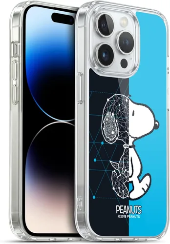 Miniatura 139 de Head Case Designs Funda de gel con licencia oficial de Peanuts Snoopy & Woodstock Halfs and Laughs [protección de grado militar] compatible