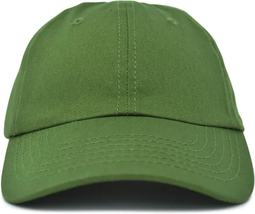 Miniatura 37 de DALIX Gorra de béisbol para papá, lisa, para hombre, mujer, algodón, ajustable, en blanco, sin estructurar, suave