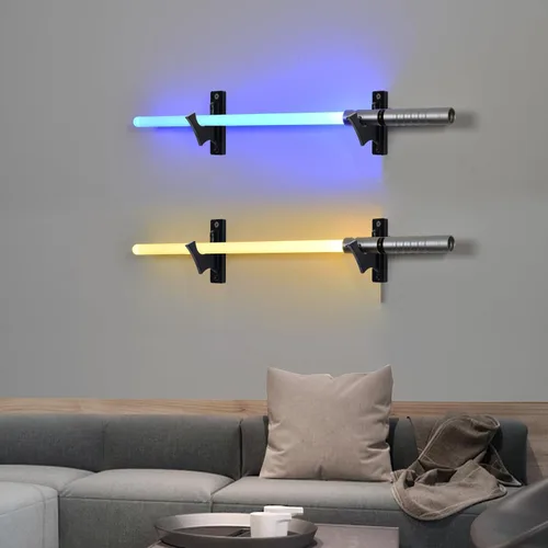 Miniatura 4 de Soporte para sables de luz - Soporte de pared para sable de luz, soporte de sable de luz acrílico, soporte para sable de luz, soporte para sable