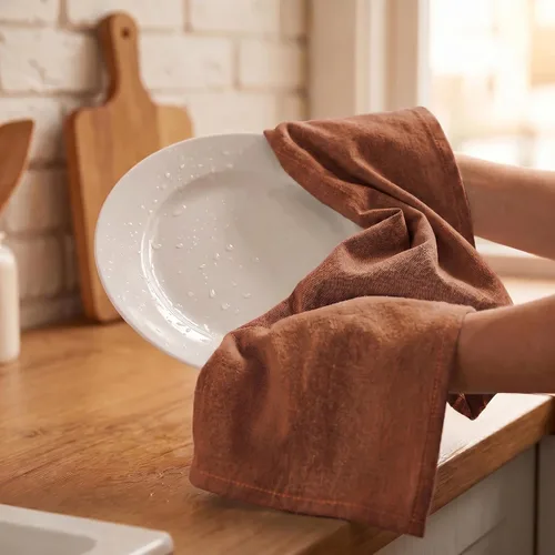 Miniatura 41 de Urban Villa Toallas de cocina 100% algodón para cocina (juego de 6) 20"x30" toallas de cocina altamente absorbentes, juego de ropa de cocina