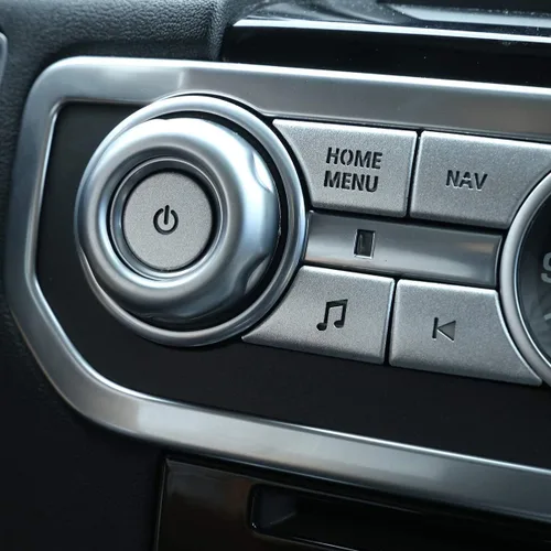 Miniatura 4 de YIWANG - Juego de 10 botones para consola de coche, multimedia, para Land Rover Range Rover Sport, Discovery 4 LR4 2010 2011