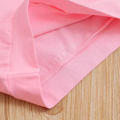 Miniatura 6 de Conjunto de 2 piezas de sudadera para bebé con estampado de leopardo para otoño e invierno