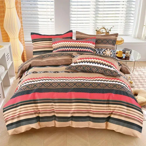 Miniatura 15 de Shatex Juego de edredón matrimonial de 3 piezas (86 x 82 pulgadas) para todas las estaciones, ultra suave, diseño bohemio occidental, edredón gris
