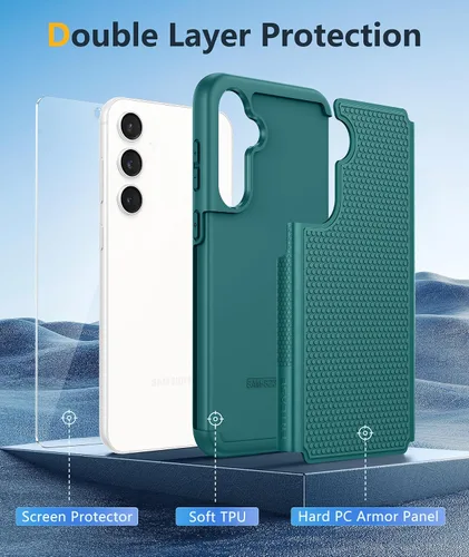 Miniatura 149 de FNTCASE Funda para iPhone 17 Pro: Fundas delgadas translúcidas de color azul claro compatibles con MagSafe, protección completa de la cámara