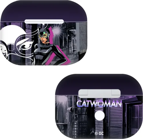 Miniatura 7 de Head Case Designs Adhesivo de vinilo para mujer, con licencia oficial de DC Core Batgirl, compatible con AirPods Pro