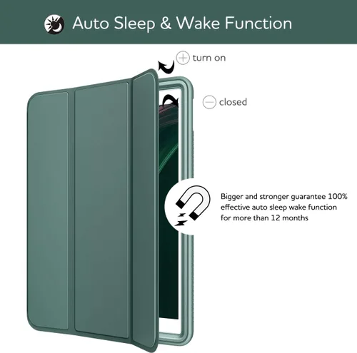 Miniatura 7 de SURITCH Funda para iPad Air 3 2019 (3ª generación)/iPad Pro 10.5 2017, [Protector de pantalla integrado] [Soporte para lápiz] Funda protectora