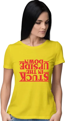 Miniatura 7 de Go All Out Camiseta para mujer Stuck in The Upside Down
