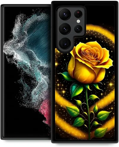 Miniatura 20 de ZHEGAILIAN Funda compatible con Samsung Galaxy S22 Ultra, diseño de patrón de policarbonato duro, antideslizante, absorción de golpes, funda Cerebro
