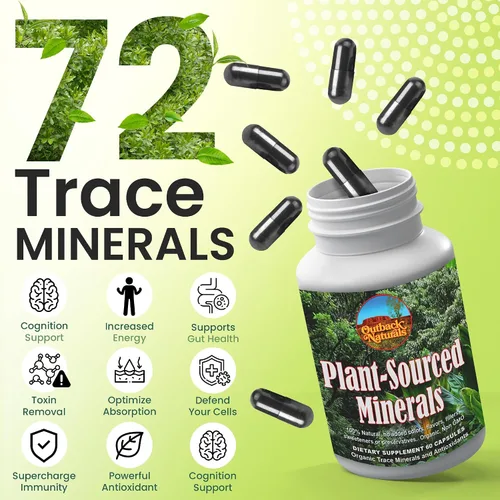 Miniatura 2 de Fulvic Mezcla mineral húmica de minerales traza, electrolitos, salud intestinal, función cognitiva, hidratación y apoyo inmunológico, fórmula