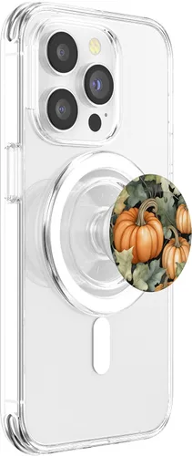 Miniatura 3 de PopSockets MagSafe PopGrip para iPhone con diseño estético de flores de otoño para mujer