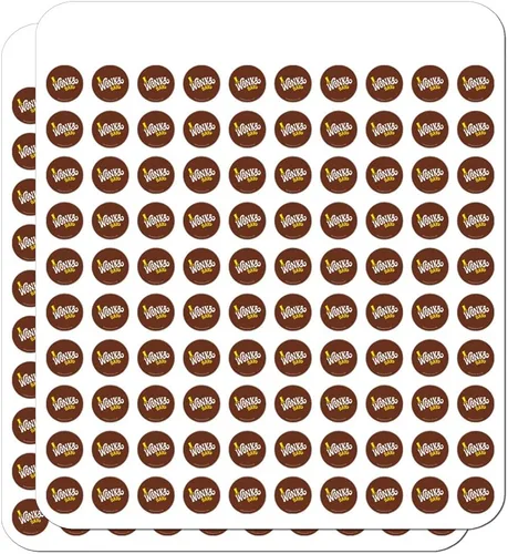 Miniatura 11 de Willy Wonka and The Chocolate Factory Wonka Bar Logo Planner Calendario Scrapbooking Craft Pegatinas