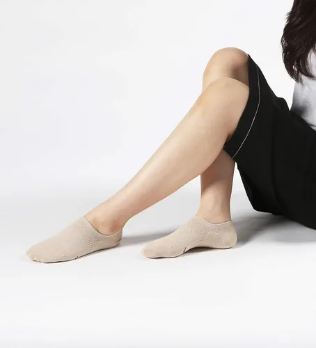 Miniatura 8 de Pro Mountain Calcetines sin costuras para mujer paquete de 6 unidades forro fino de algodón