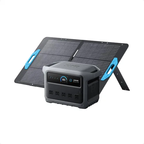 Miniatura 9 de Anker SOLIX C1000 Gen 2 Estación de energía portátil, generador solar de 2,000 W (pico 3,000 W), carga completa en 49 minutos, batería LiFePO4
