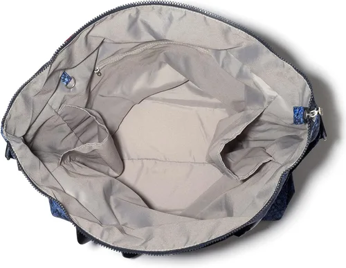 Miniatura 6 de Baggallini Bolso grande de mano Bolsa de nailon con cremallera, Bolsa de nailon con cremallera