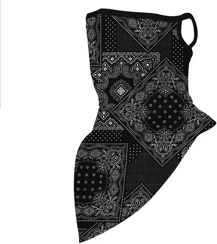 Miniatura 25 de Bufanda para la cara, pañoleta para orejas, pasamontañas para la cara, pasamontañas para la cara, polainas para el cuello, para hombres y mujeres
