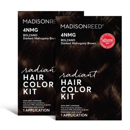 Miniatura 47 de Madison Reed - Kit de color de cabello radiante, tinte permanente para el cabello, 100 % cobertura de canas, sin amoníaco, castaño Catania 5NGM