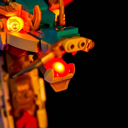 Miniatura 5 de VONADO Kit de luz LED compatible con LEGO 80112 Auspicious Dragon para adultos (solo luces, modelo no incluido)