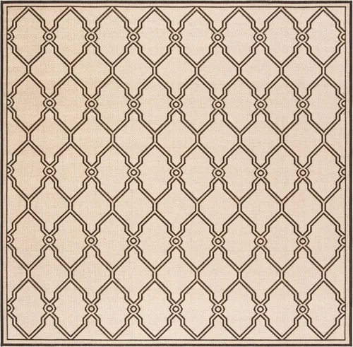 Miniatura 21 de SAFAVIEH Alfombra lavable para exteriores Linden Collection - 8 x 10 pies, crema y azul, no desprende pelusa y fácil de limpiar, ideal para patio