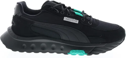 Miniatura 2 de PUMA Hombres Mapf1 Wild Rider Lace Up Sneakers Zapatos Casual - Off White