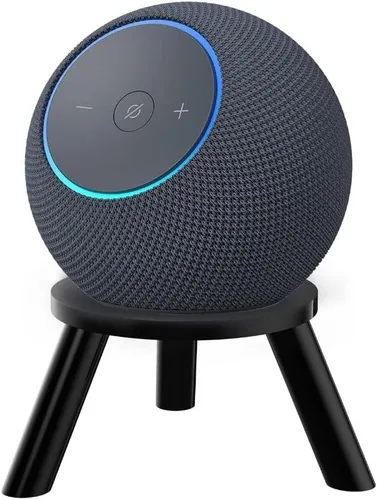 Miniatura 3 de Soporte de escritorio para altavoz Echo Studio/Dot Max / Spot2024, trípode acrílico, elevador de altavoces de mesa, soporte de ahorro de espacio