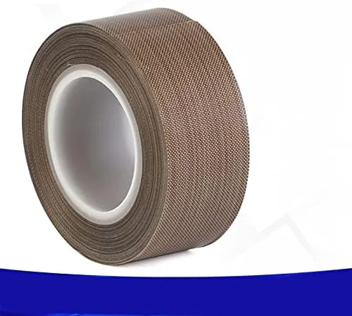 Miniatura 5 de GUMMMY 0.007 in 300 grados de resistencia a altas temperaturas cinta adhesiva de tela de aislamiento térmico máquina de sellado PTFE cinta