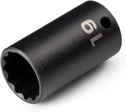 Miniatura 92 de TEKTON Accionamiento de 3/8 pulgadas x 1 pulgada Zócalo de impacto de 12 puntos poco profundo SID12225