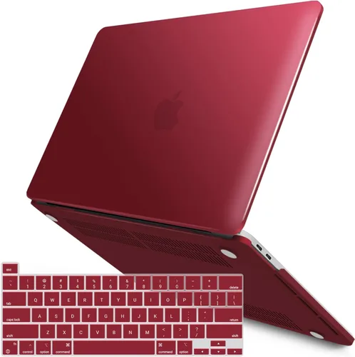Miniatura 31 de IBENZER Compatible con Funda para MacBook Pro de 15 Pulgadas 2019 2018 2017 2016 A1990 A1707, Funda Rígida de Plástico con Cubierta de Teclado