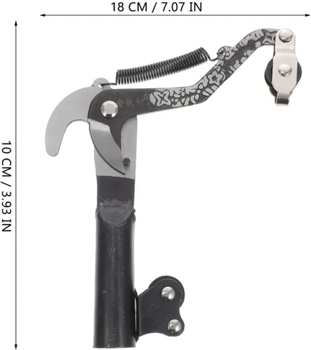 Miniatura 2 de Scicalife Tijeras de podar de 7.87 pulgadas, tijeras de podar para jardín, herramienta de mano resistente al óxido para arbustos, árboles, flores
