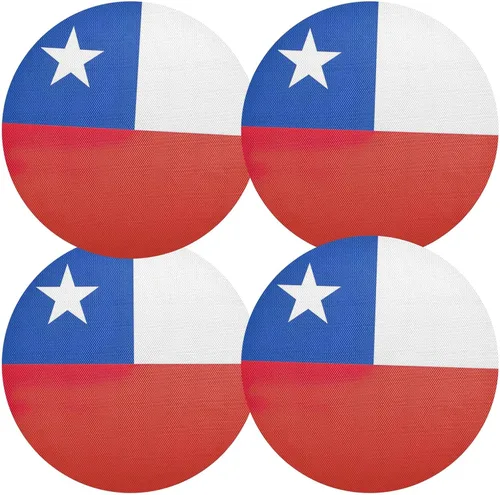 Miniatura 33 de Aruba Flag Round Table Placemats 15 Inch, Seasonal Table Mats Modern Place Mats for Dining, Kitchen, Parties, Camping