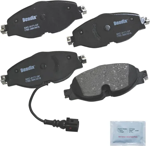 Miniatura 88 de Pastillas de freno delanteras cerámicas Bendix Priority1 CFC2302 para Hyundai Elantra 2021, Sonata 2022-2020, Kia K5 2023-2021