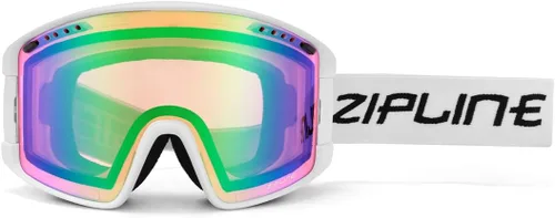 Miniatura 21 de Gafas de esquí Zipline KLIK - Lentes magnéticas sin niebla, policarbonato cilíndrico doble, ventilación ajustable, sistema de lente magnética