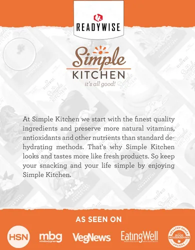 Miniatura 8 de Simple Kitchen Mezcla de Panqueques Caseros – 20 Porciones para Preparación de Comidas Familiares, Supervivencia, Solo Agrega Agua Comida Enlatada