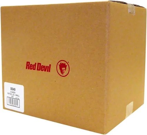 Miniatura 4 de Red Devil 0549 ONETIME - Kit de pared ligero Spackling Patch-A-Pared, 1/2 pinta, fabricado en Estados Unidos