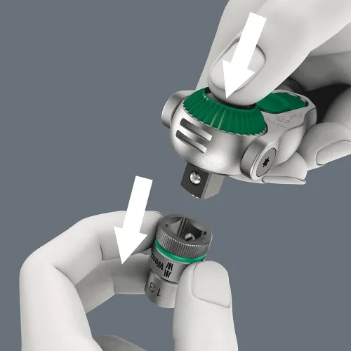 Miniatura 9 de Wera - 5003500001 Zyklop 8000 A Llave de trinquete, 1/4 pulgadas