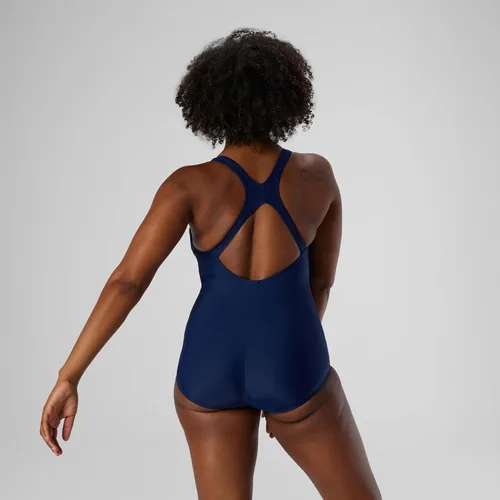 Miniatura 22 de Speedo - Traje de baño de una pieza para mujer, con costura de princesa, PowerFlex, Ultraback, corte conservador