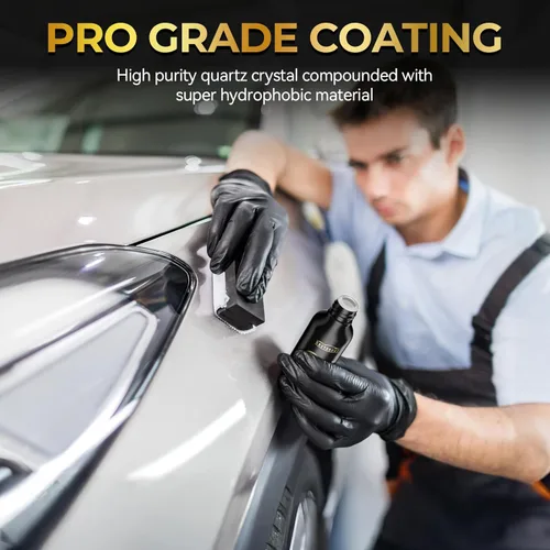 Miniatura 5 de Kit de revestimiento nano 9H de Greyghost Mr Fix, revestimiento cerámico super hidrofóbico para automóviles, protección de la pintura del coche