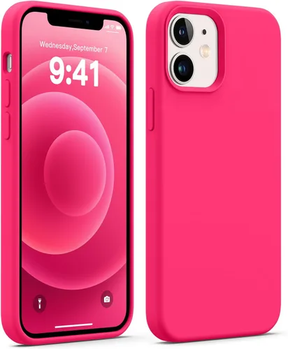 Miniatura 43 de JELE Funda a prueba de golpes diseñada para iPhone 11, funda de teléfono de silicona líquida con [forro de microfibra suave antiarañazos]