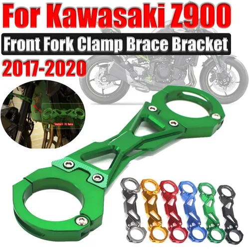 Miniatura 4 de Motocicleta Horquilla Suspensión Amortiguador Equilibrio Soporte Estabilizador Palanca para Kawasaki Z900 2017 - 2020 Accesorios (negro)