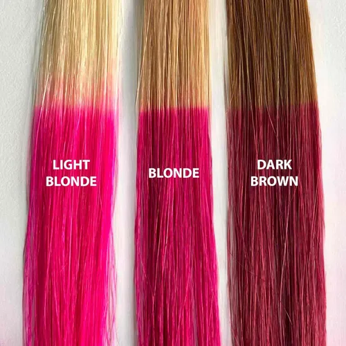Miniatura 5 de IROIRO Color de cabello semipermanente natural prémium 310 rosa neón (4 onzas)