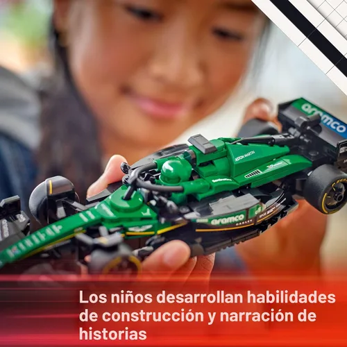Miniatura 5 de LEGO Speed Champions Aston Martin Aramco F1 AMR24 - Juego de construcción para niños, niños y niñas, a partir de 10 años, auto de juguete