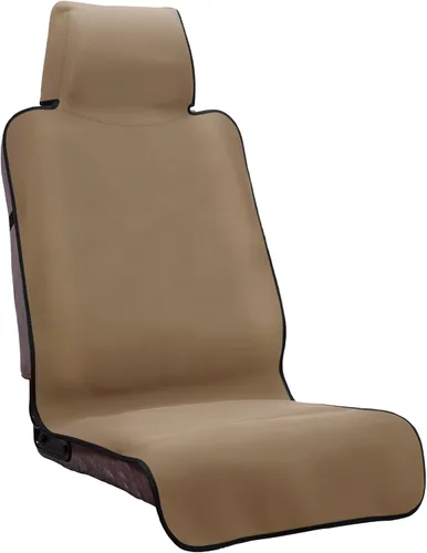 Miniatura 15 de Funda de asiento impermeable, protector de asiento de automóvil mejorado contra el sudor, perfecto para asiento universal antideslizante de Negro