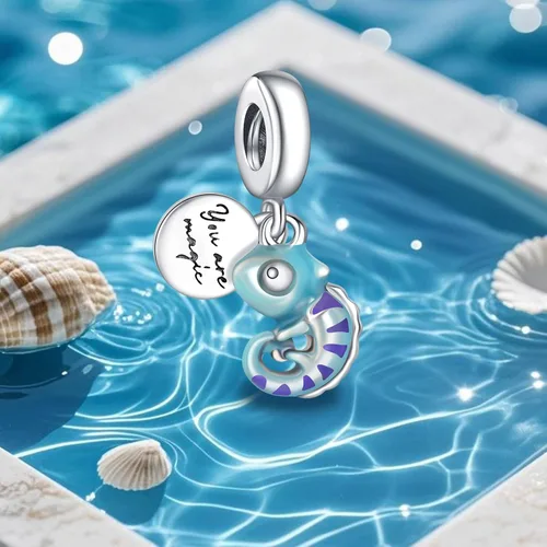 Miniatura 3 de Annmors Charms for Bracelets 925 Sterling Silver Flower Nature & Animal Dangle for Women Bracelet & Necklace Pendant