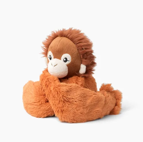 Miniatura 10 de HUGIMALS Hugarounds Sawyer The Sloth - Envoltura de felpa pesada para el cuello y los hombros de 2.5 libras para microondas y congelable, abrazos