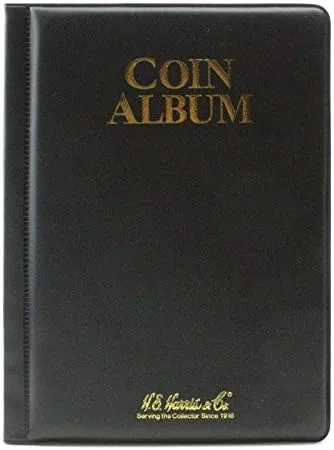 Miniatura 3 de 60 Pocket - Álbum de monedas HE Harris, Hold Mylar o Flips