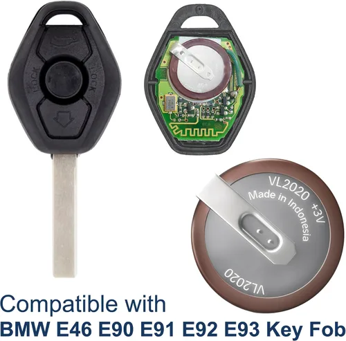 Miniatura 3 de HQRP batería para interruptor de BMW E46 E90 E91 E92 E93 LX8 FZV LX8FZV + posavasos