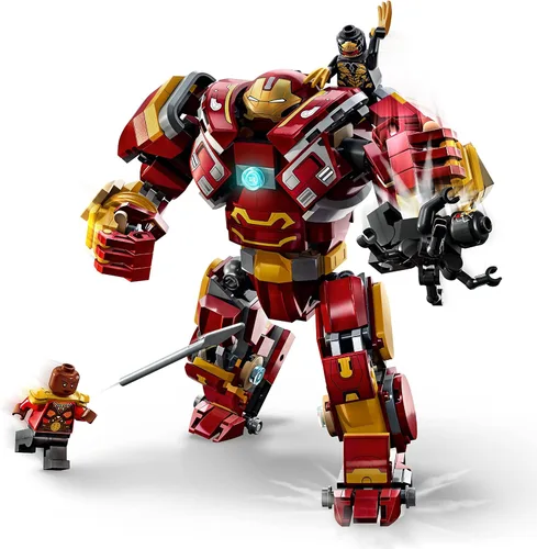 Miniatura 3 de LEGO Marvel The Hulkbuster: La Batalla de Wakanda 76247, Figura de Acción, Juguete Construible con Minifigura de Hulk Bruce Banner, Set